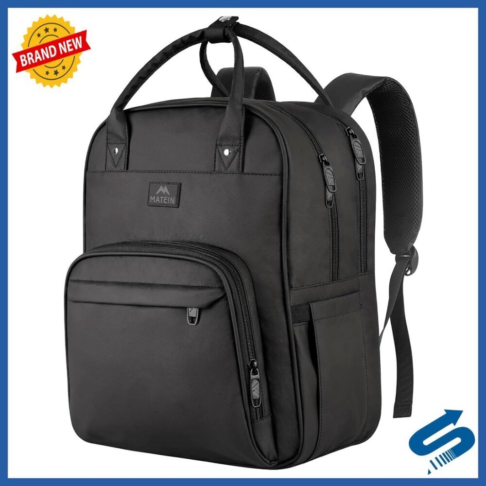 Extra Large Waterproof Laptop Backpack with Removable Organizer Anti Theft